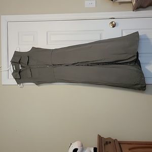 Maurices sleeveless shirt dress.  Size medium.   Army green